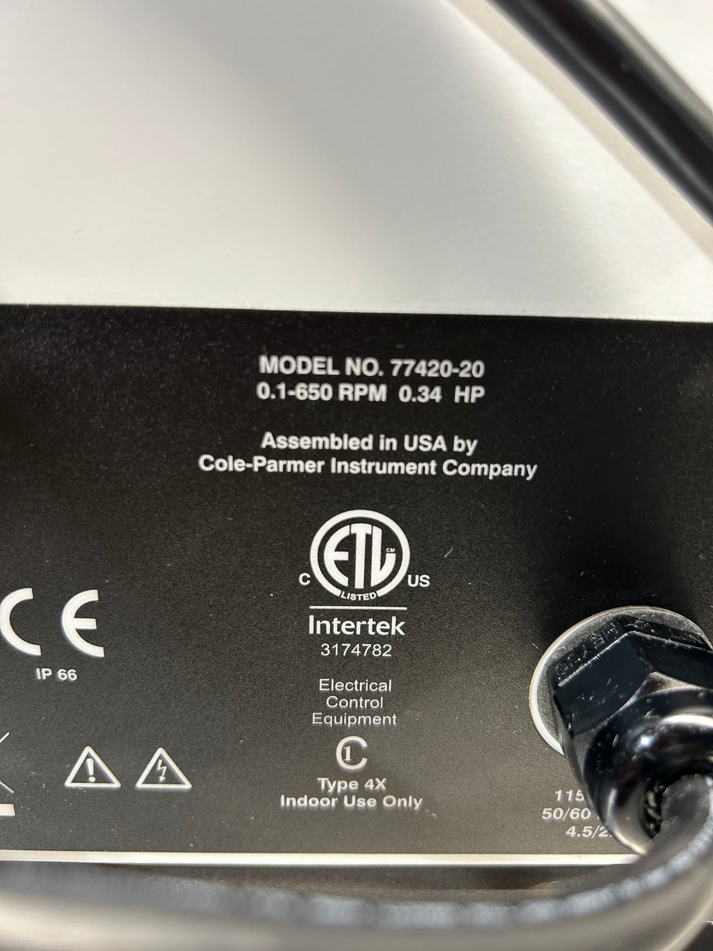 Masterflex I/P Peristaltic Pump 77420-20