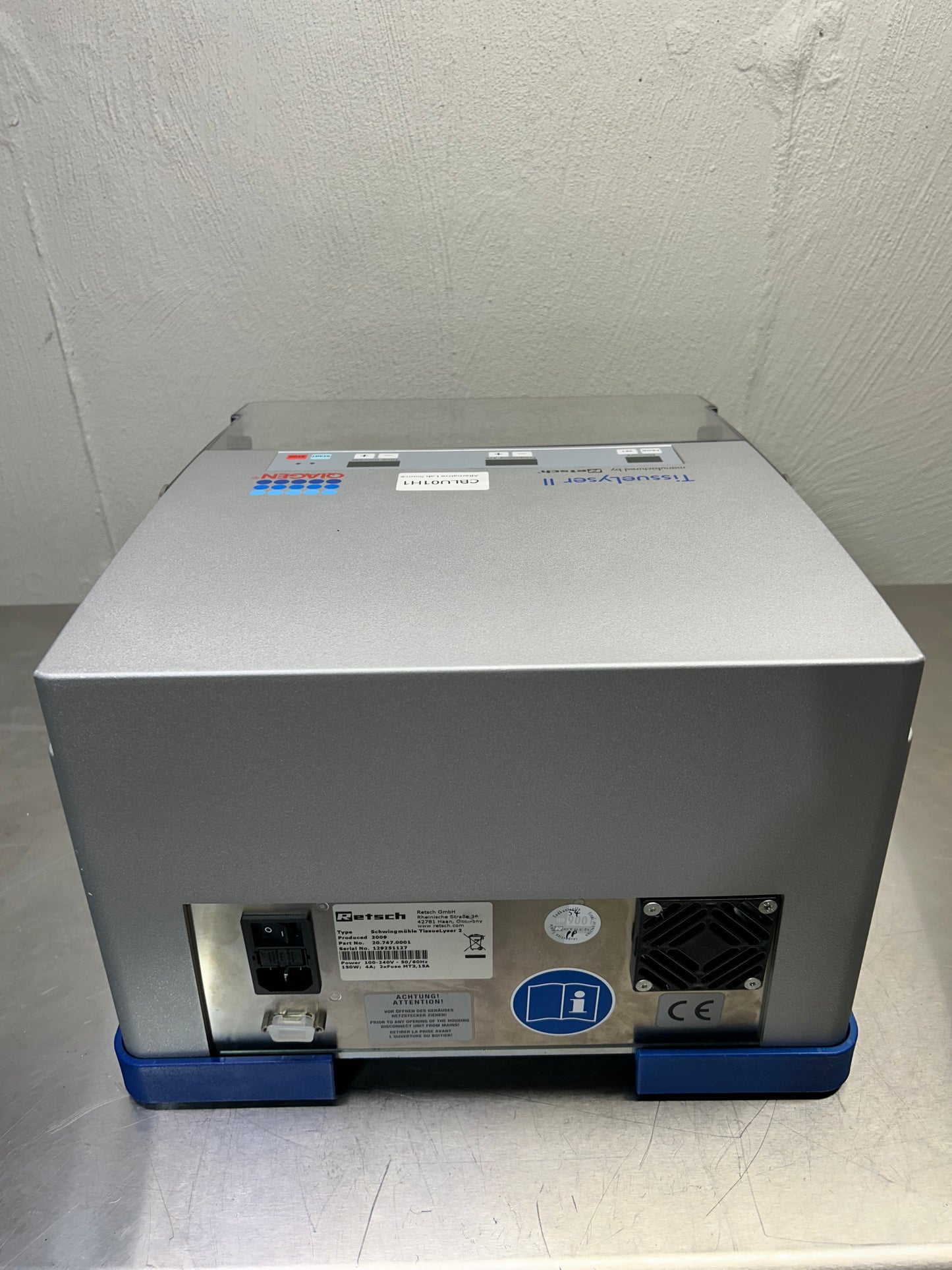 Retsch Qiagen Tissuelyser II Sample Disruptor MM400 DOM2009