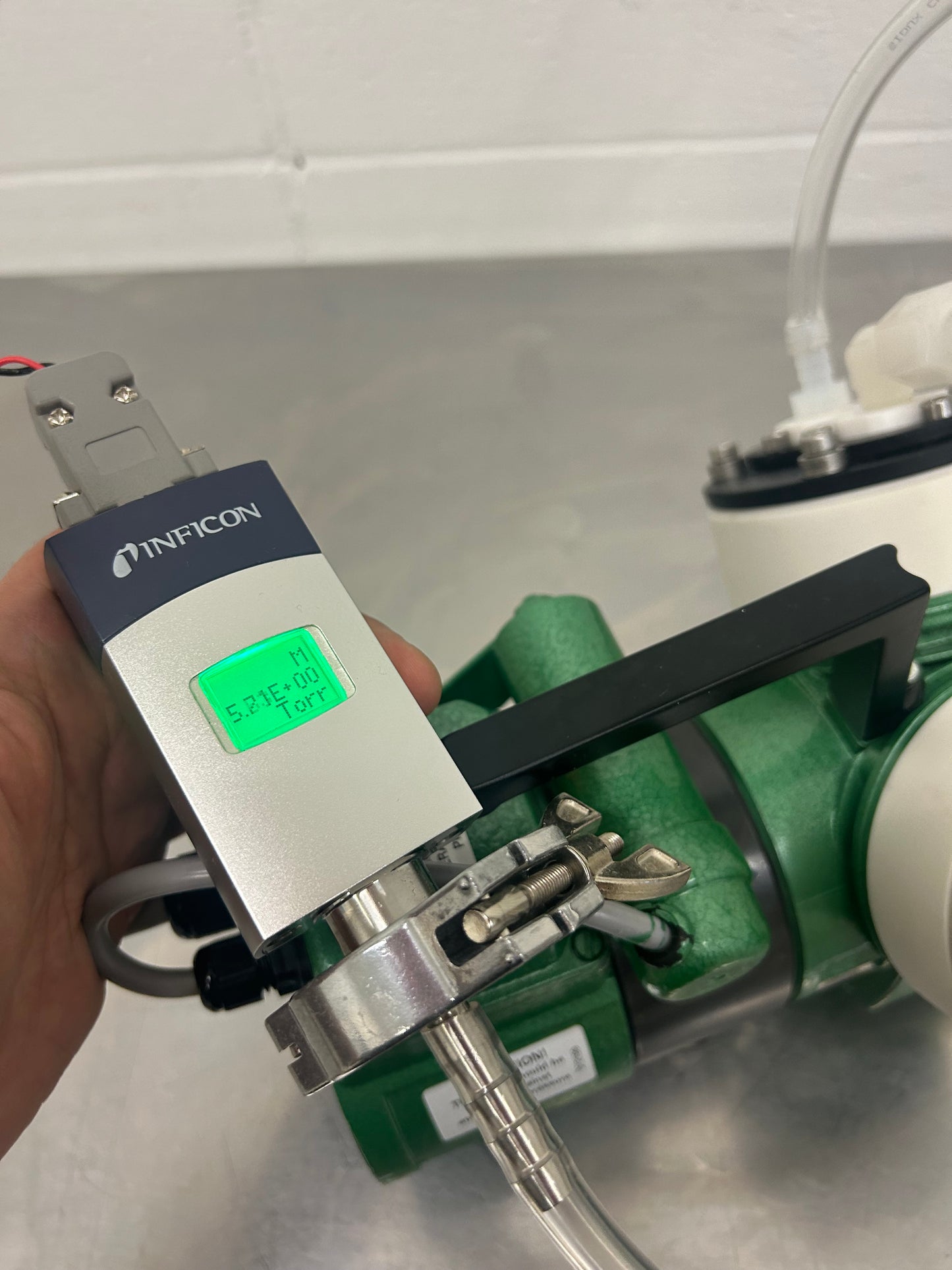 Chemglass CG-4812-30 PTFE Diaphragm Vacuum Pump