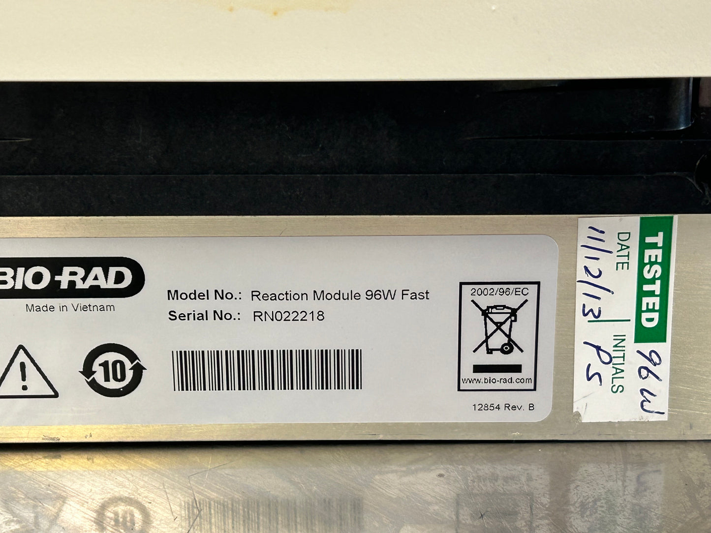 Bio-Rad S1000 Thermal Cycler w/ 96W FAST Reaction Module unit 2