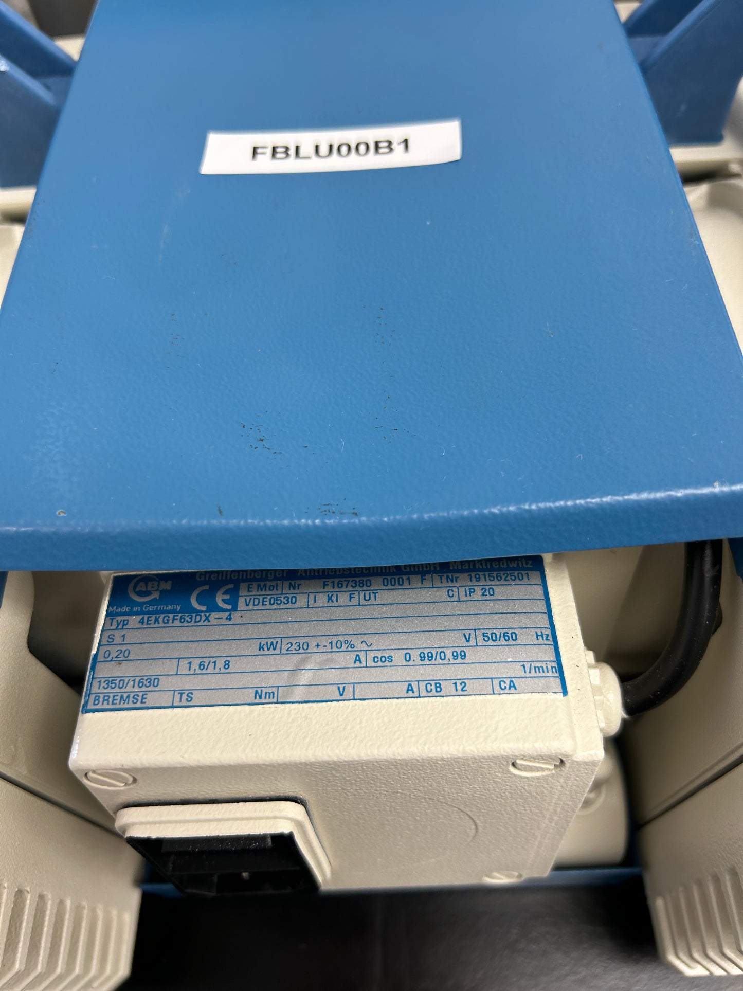 Varian 949-9412 Diaphragm Pump 220V