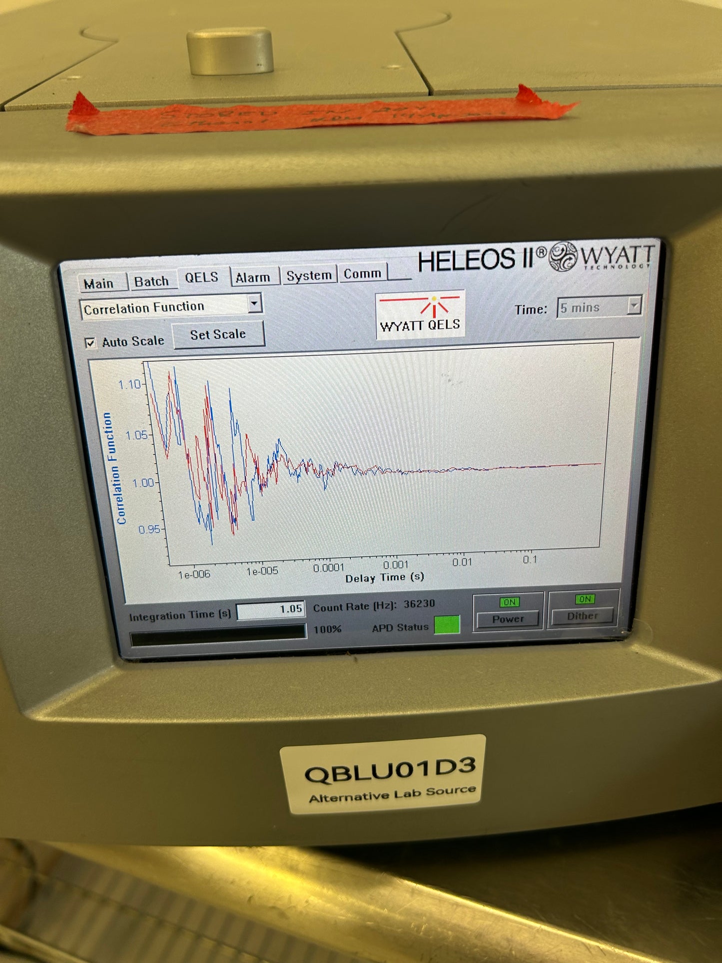 Wyatt Tech WH2-03 Dawn Heleos-II Multi-Angle Light Scattering (MALS) Photometer