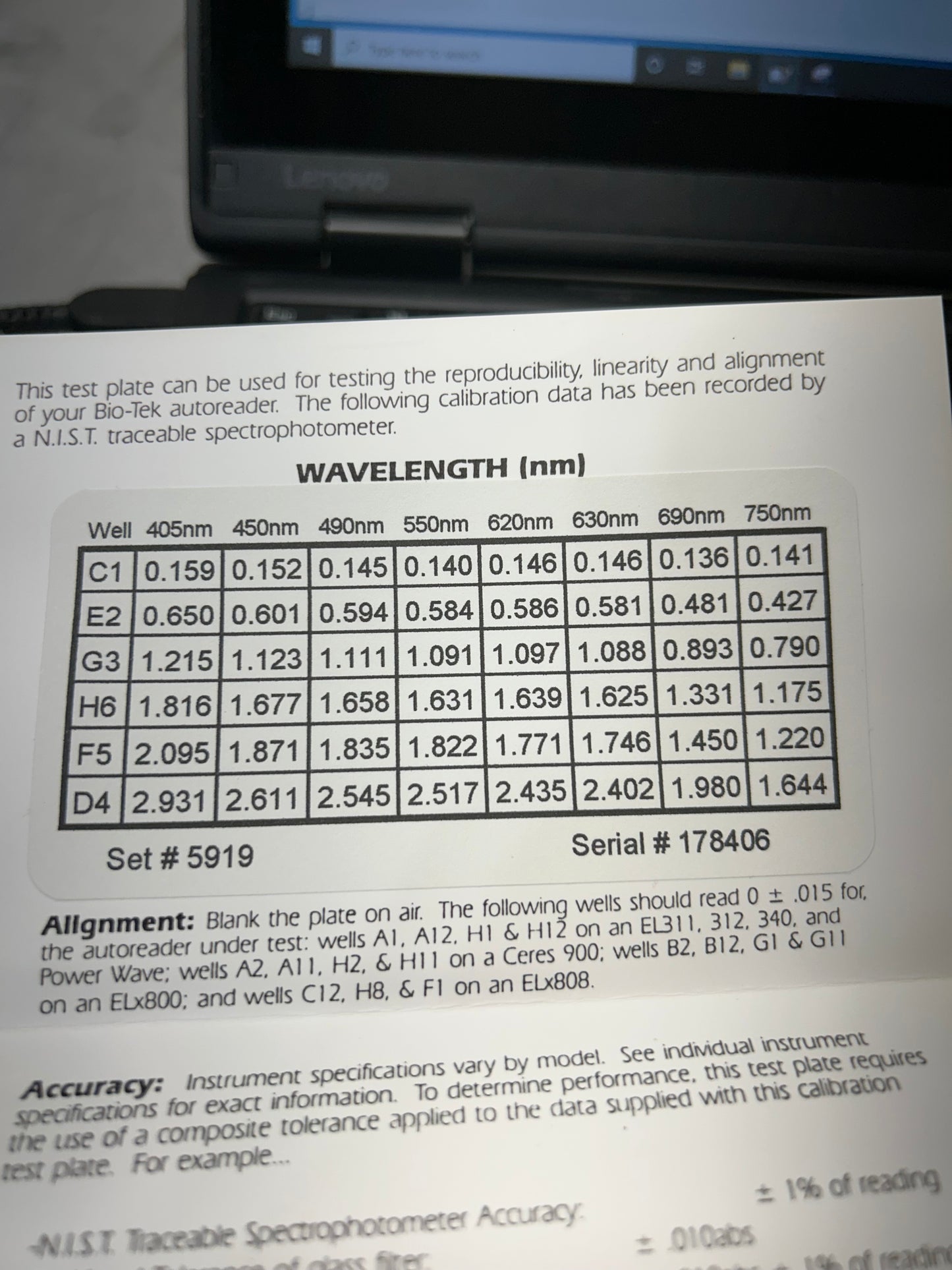 Molecular Devices Spectramax Plus softmax Pro
