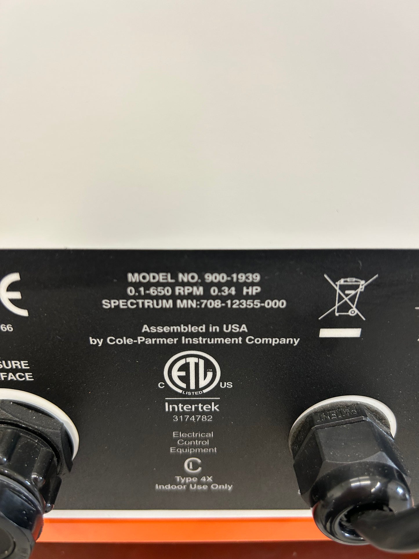 Spectrum Labs 900-1939 KrosFlo TFF System Peristaltic Pump