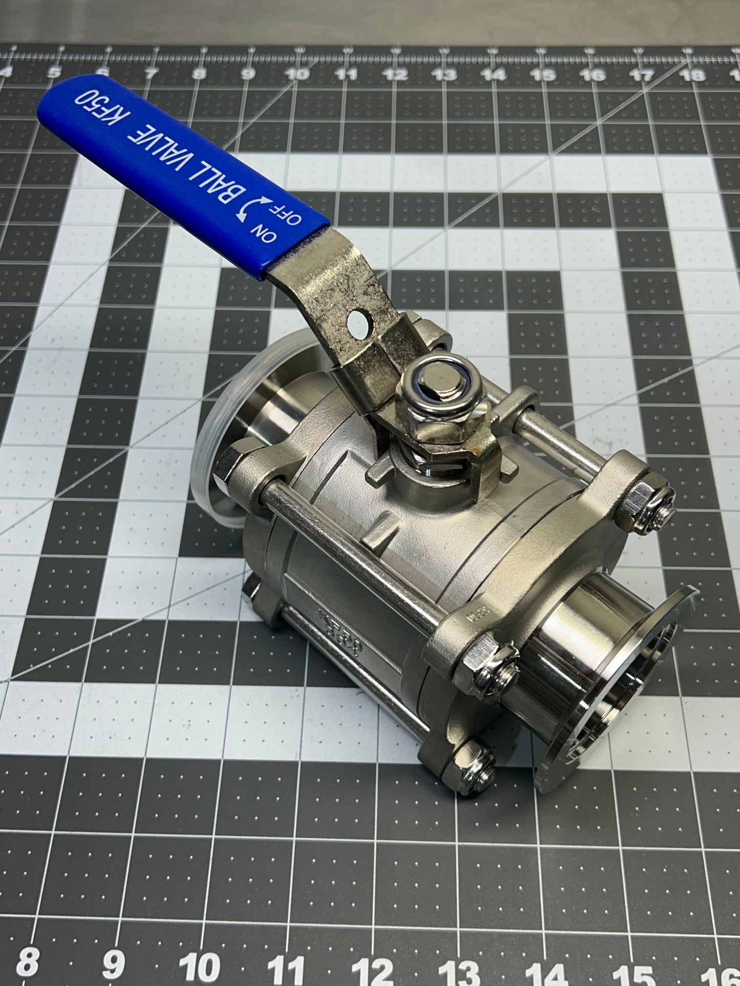 304 Stainless Steel High Vacuum Manual Ball Valve KF 16 25 40 50