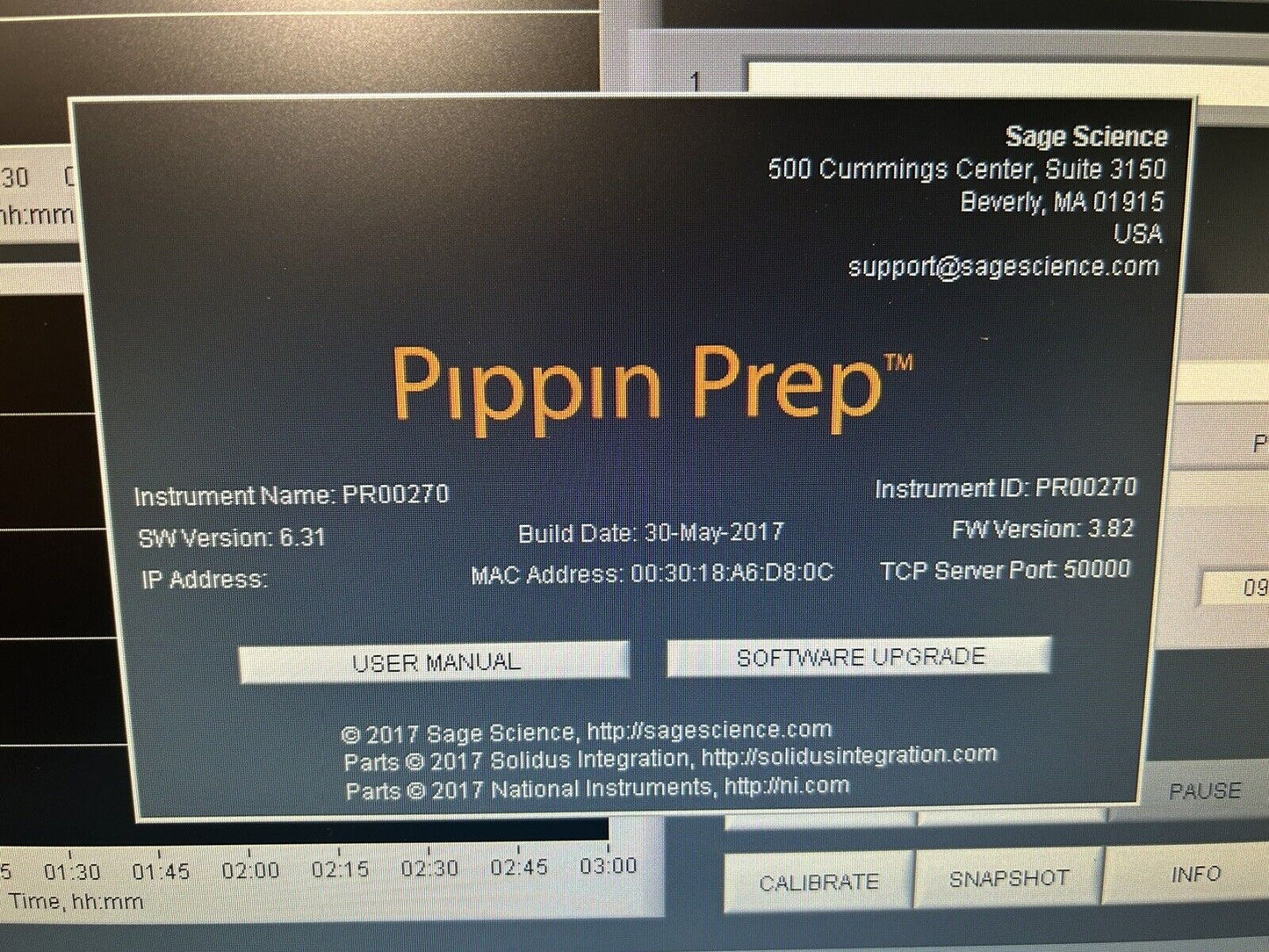Sage Science Pippin Prep DNA Size Selection System