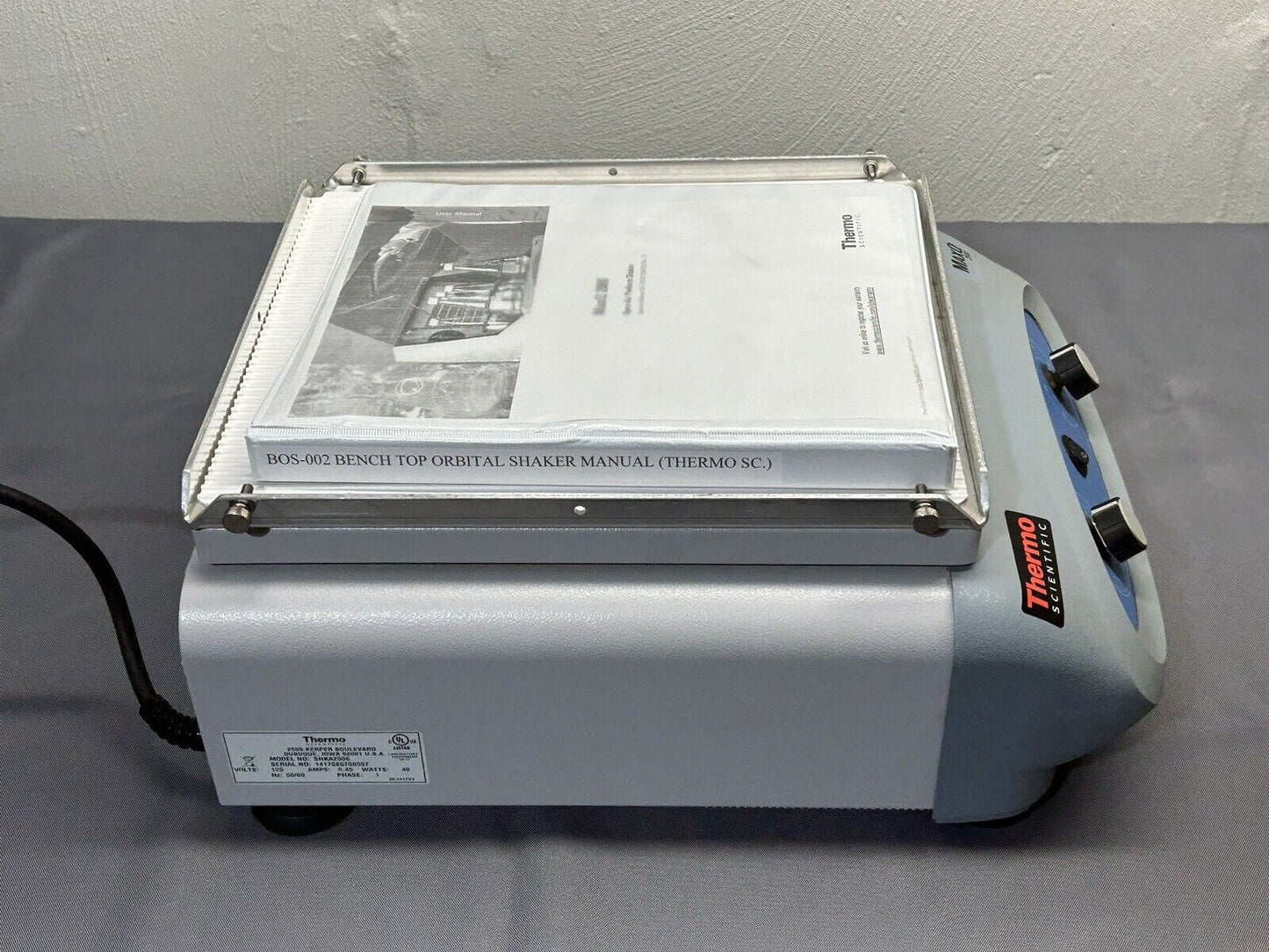 THERMO MAXQ 2000 DIGITAL ORBITAL SHAKER Unit 2