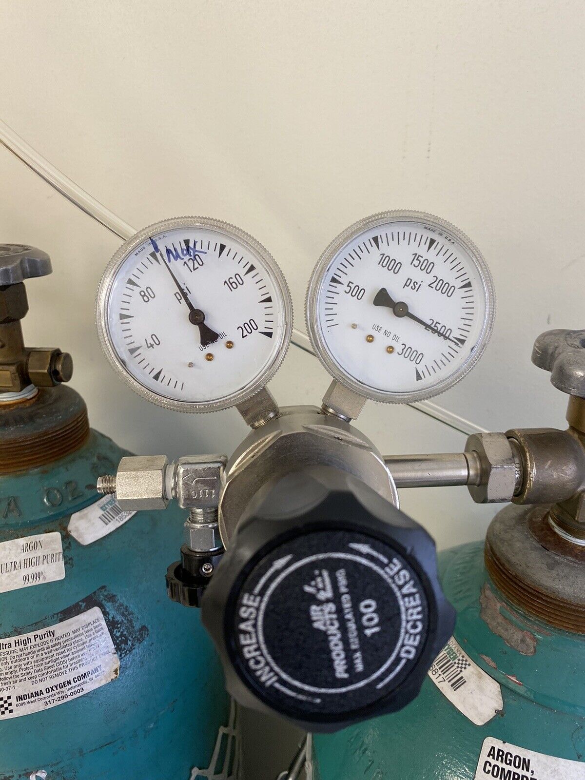 Air product Two Stage Inert Gas Regulator CGA580