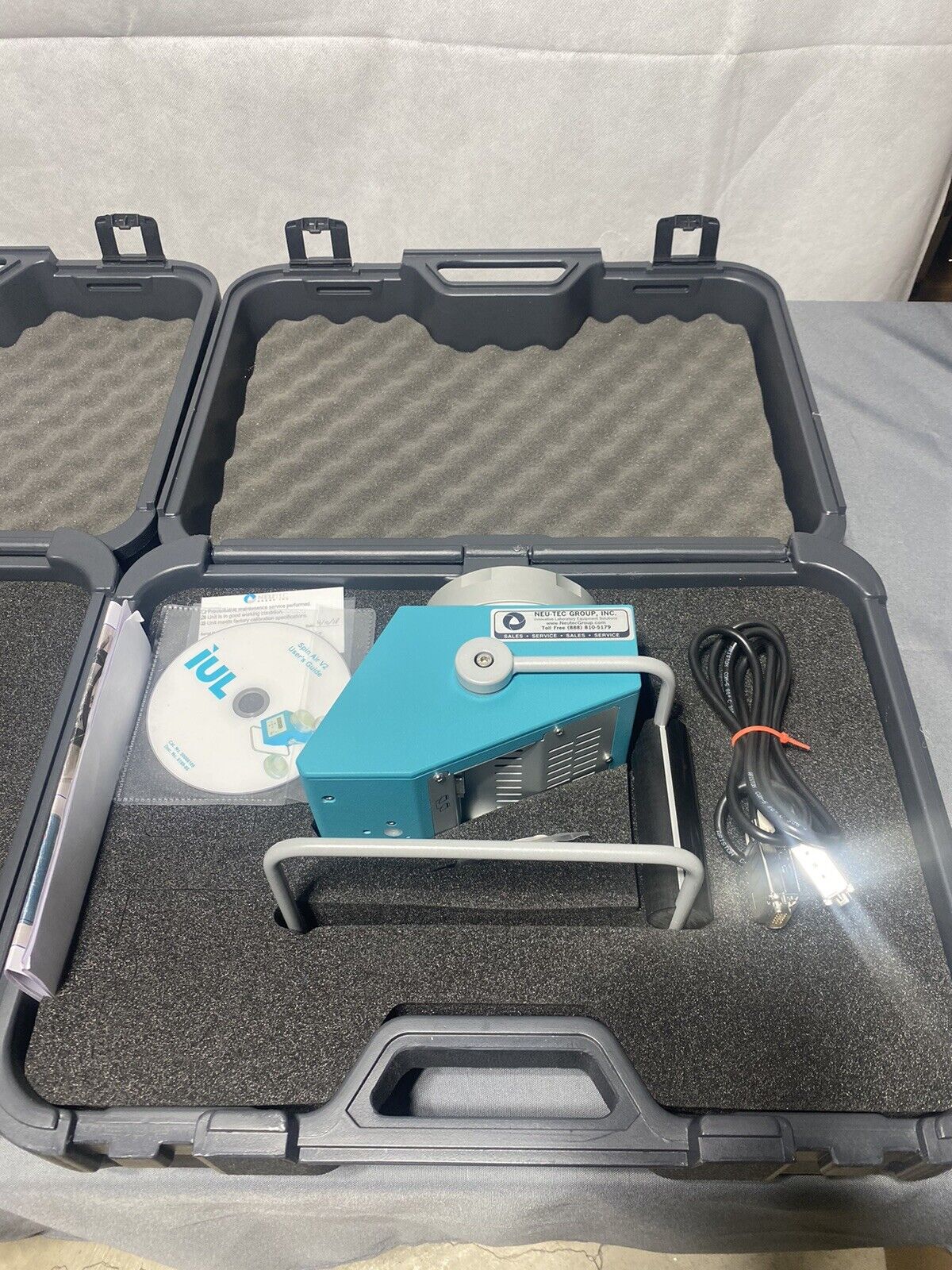 IUL Spin Air Microbial Air Sampler with Slave Unit 1