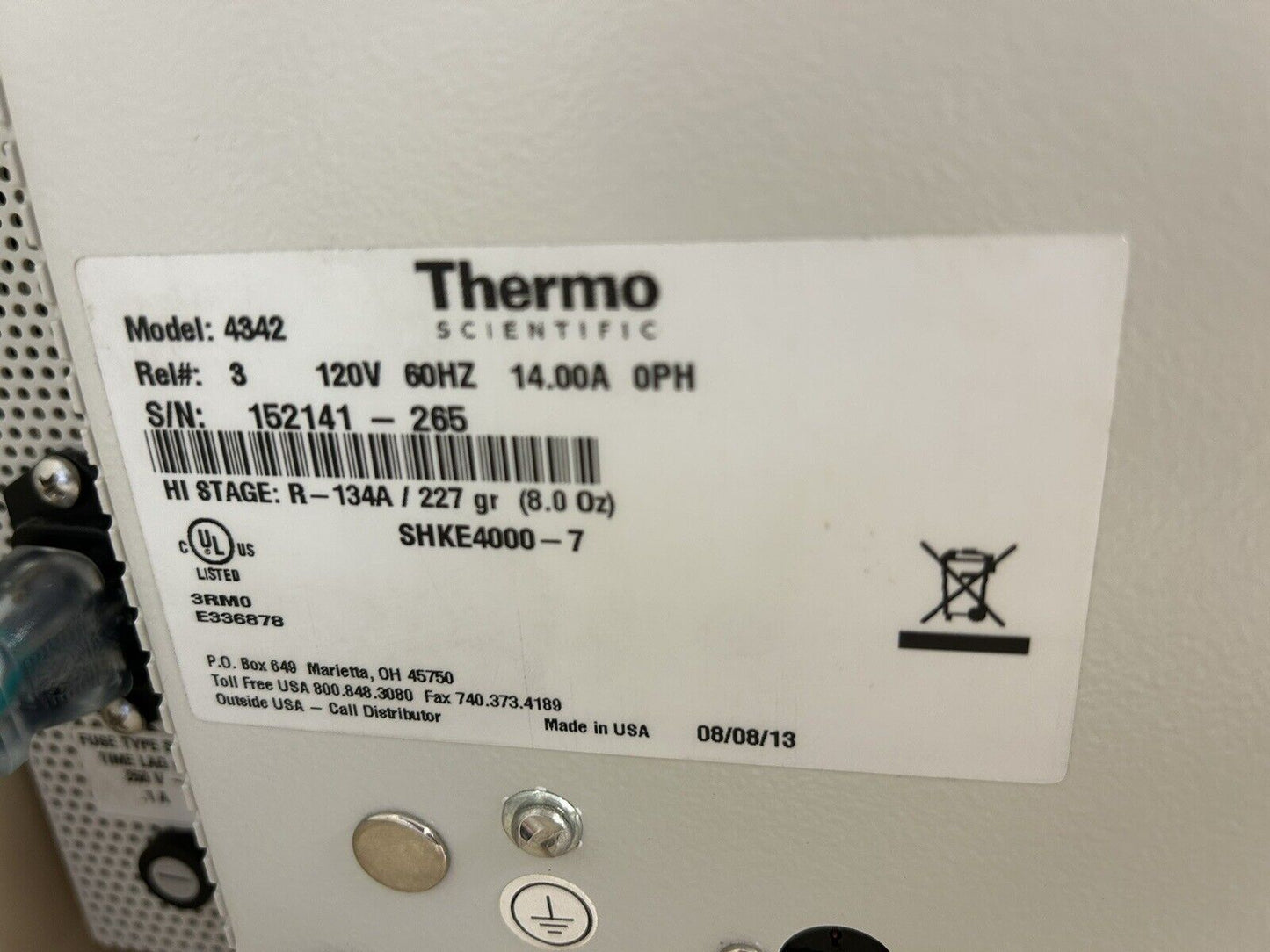 Thermo MaxQ 4000 Heated/Refrigerated Incubator Shaker