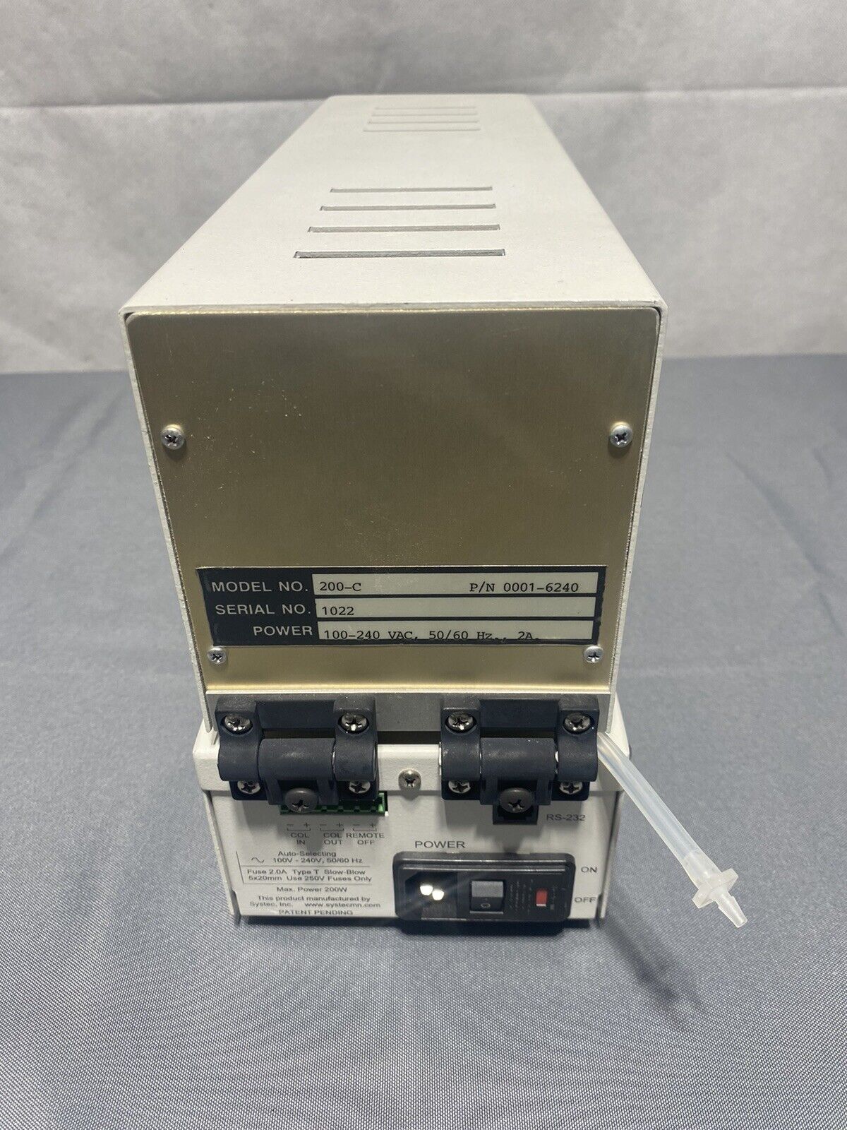 Metalox 200-C High Temperature Column Oven