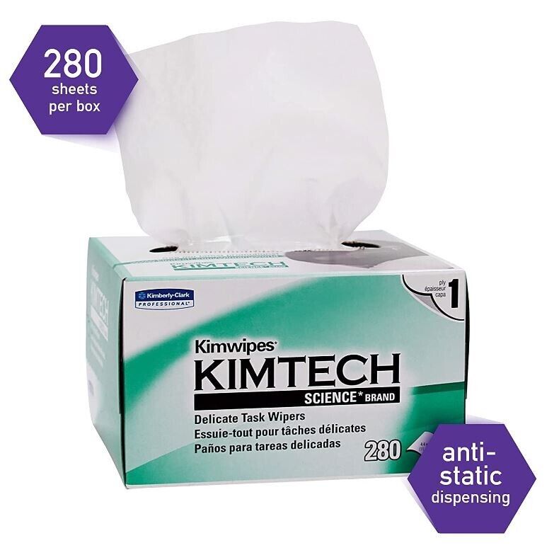 Kimberly-Clark Professional Kimwipes Delicate Task Wipers 34155 60 Boxes/Case