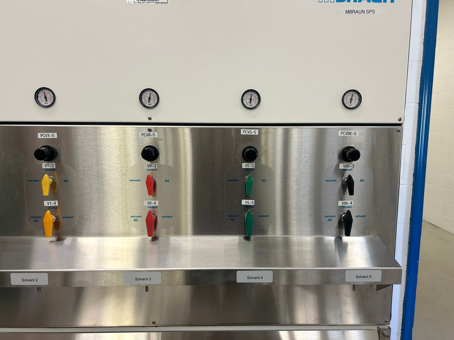 Refurbished MBraun SPS 5 Solvent Purification System DOM 2022