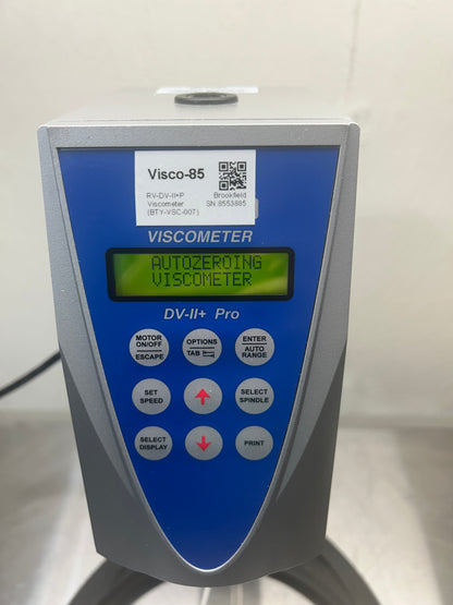 BROOKFIELD RVDVII+ PRO Digital Viscometer with Stand