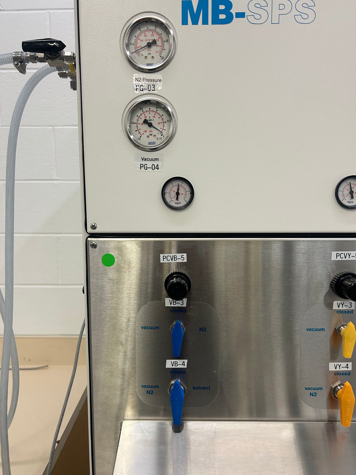 Refurbished MBraun SPS 5 Solvent Purification System DOM 2022