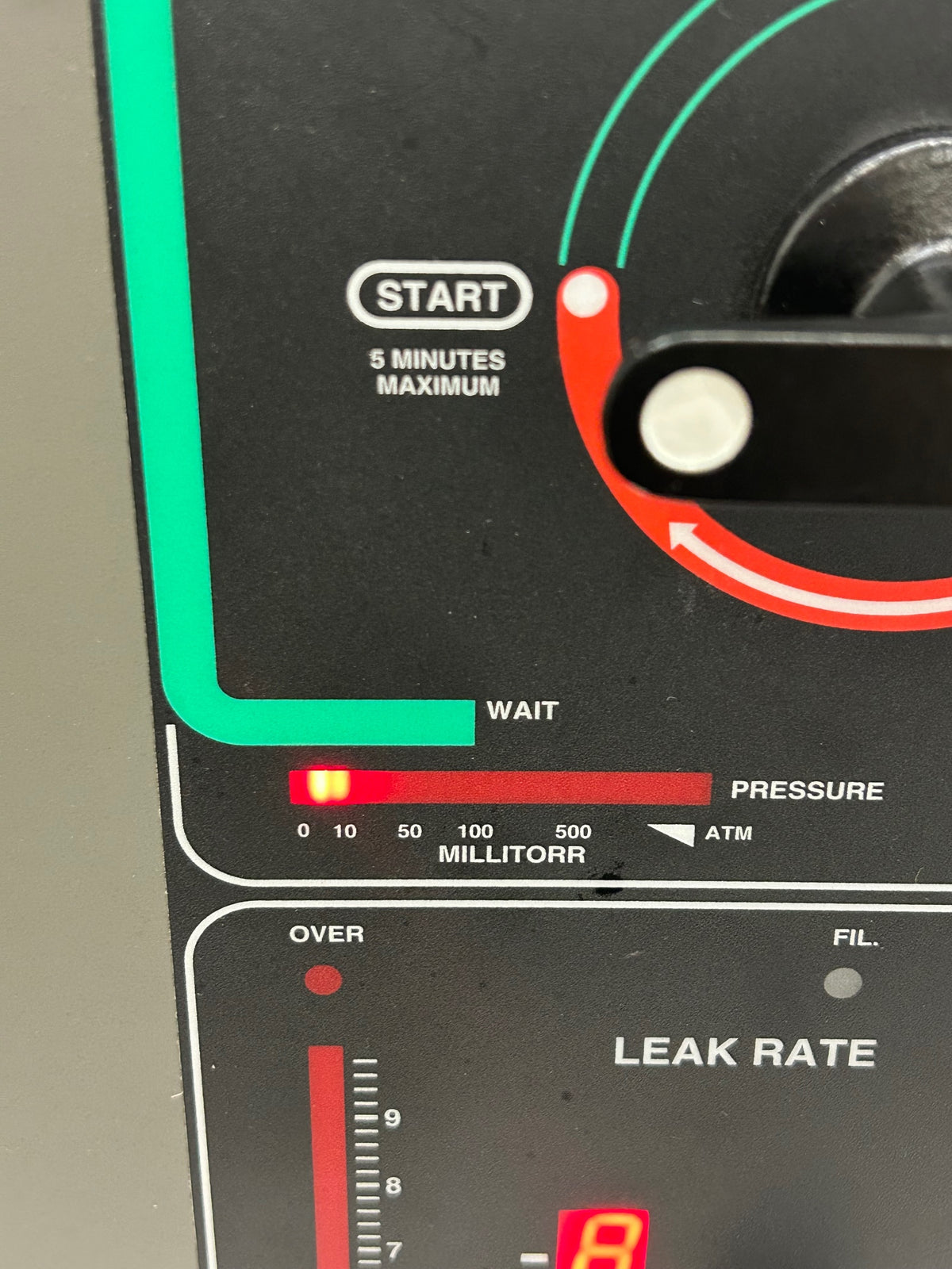 Varian 938-41 Helium Leak Detector with Turbo Pump Working See Video