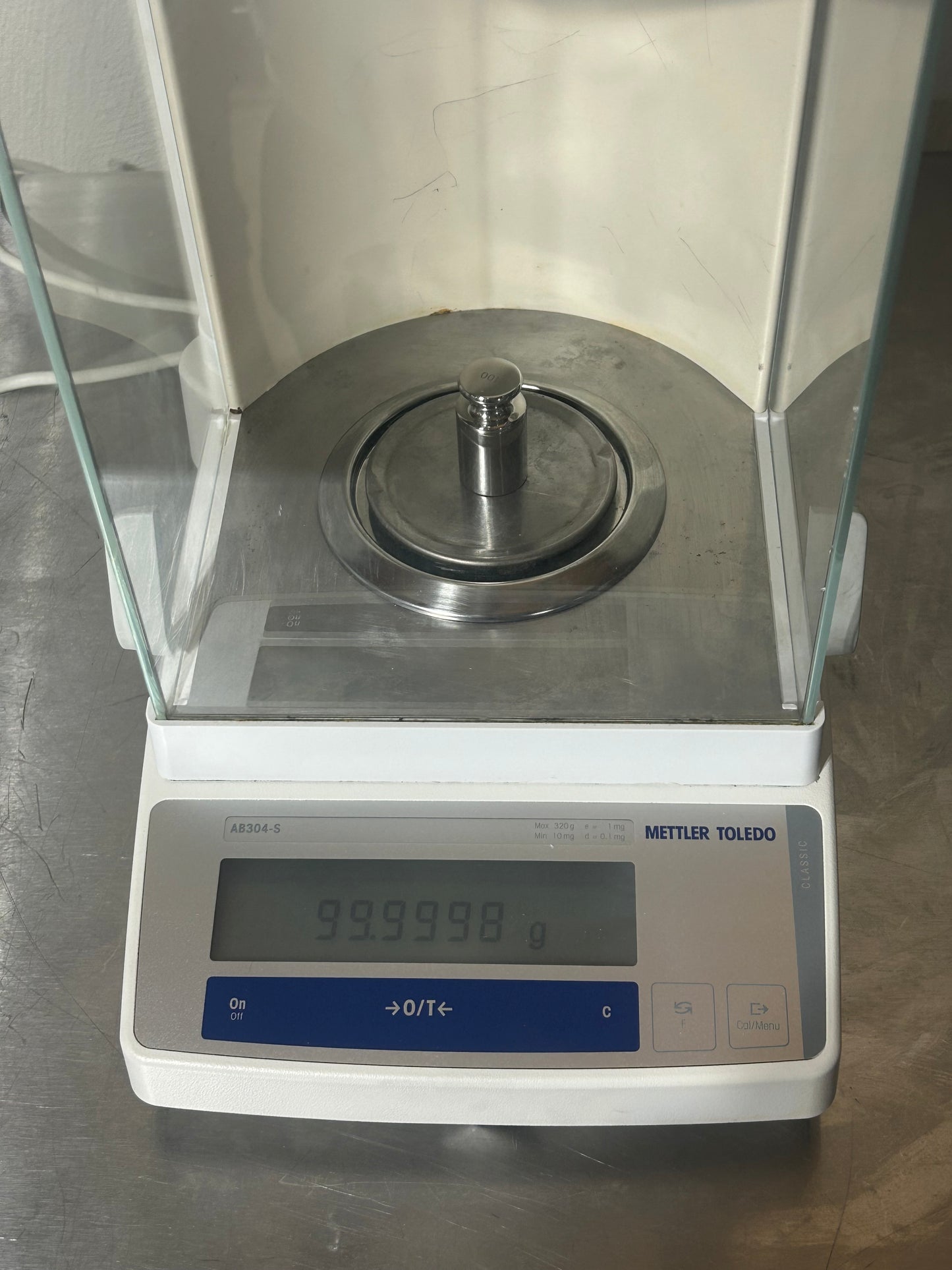 Mettler Toledo AB304-S Analytical Balance 0.1mg Readability