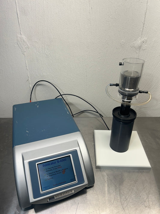 Misonix S4000 Ultrasonic Liquid Processor Sonicator with Cup Horn