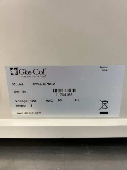 GLAS-COL Digital Pulse Mixer Digital Orbital Shaker 1800 RPM