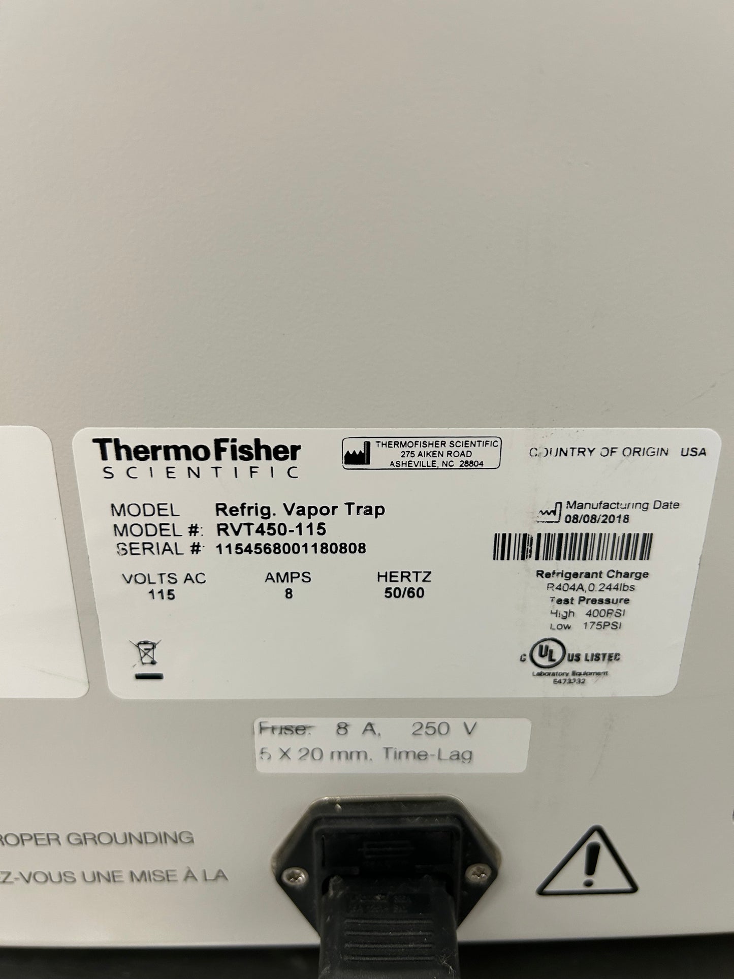 SpeedVac Evaporation System SC210A RVT450 Labconco 117