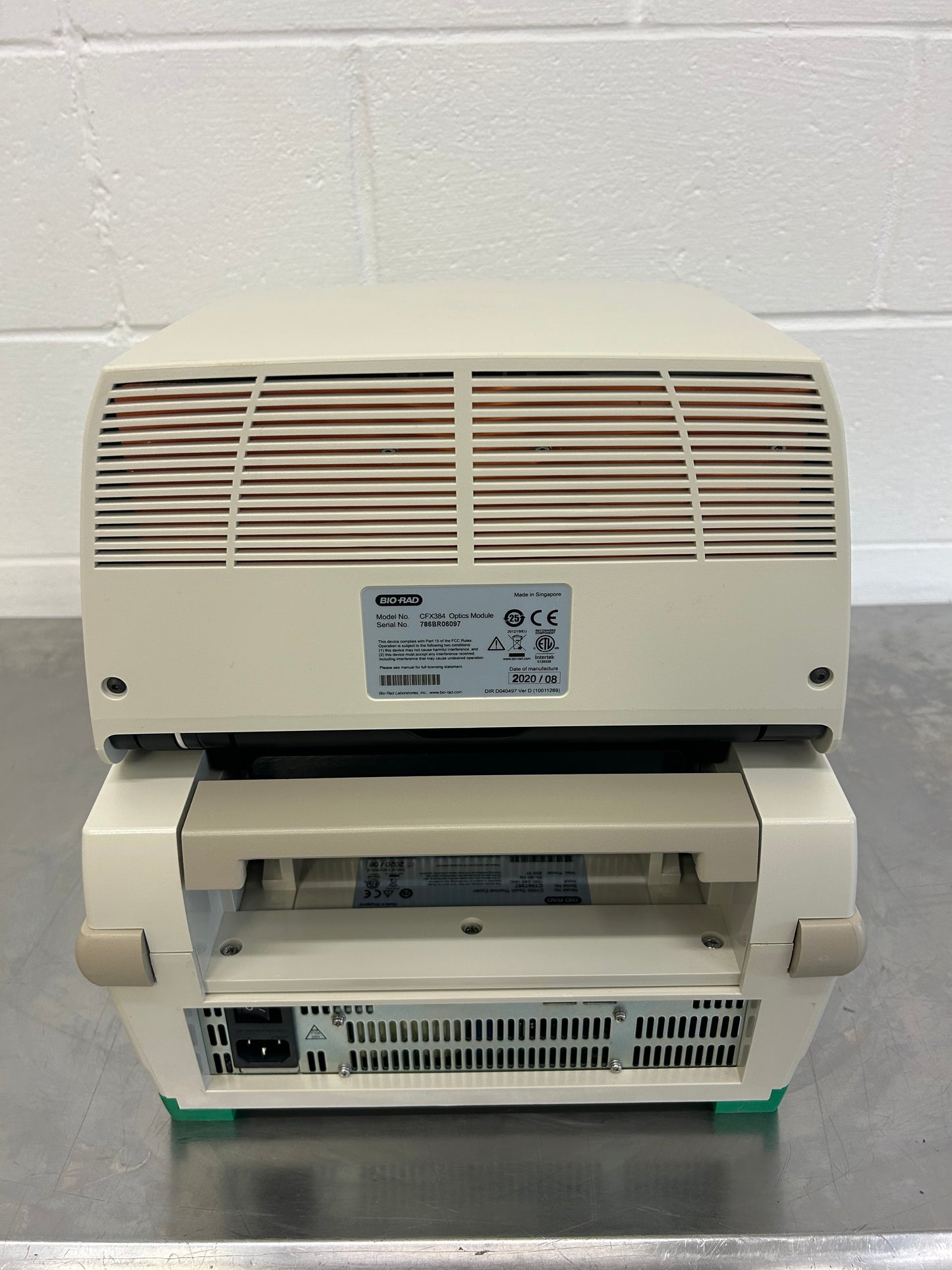 Bio Rad CFX384 Touch Real-Time PCR Detection System DOM2020 Unit 1