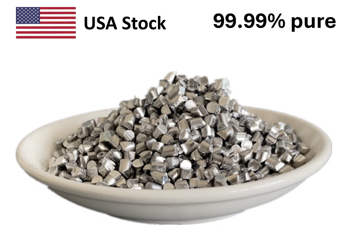 High Purity Aluminium Granula Pellets 99.99% 100g