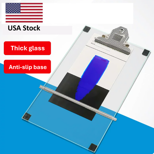 Laboratory Glass Slurry Coating Platform Film Application Doctor Blade Tape Casting