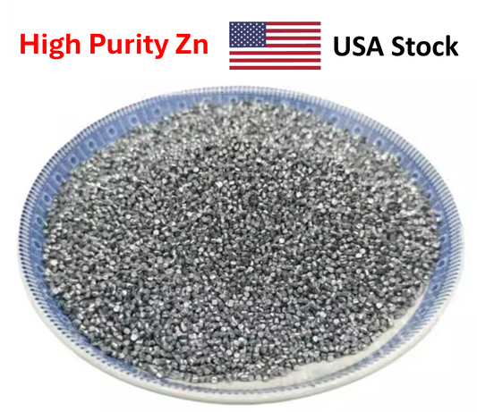 High Purity Zinc Granule 99.995% Evaporation Electroplating 100g