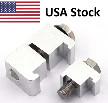 Pack of ISO Vacuum Type C Clamp Flange Bolts Aluminum Alloy double head M8 M10