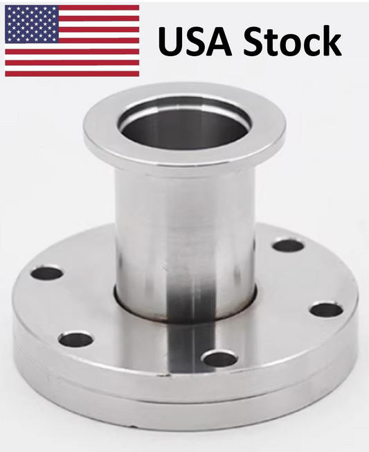 Conflat CF to KF flange reducer converter for vacuum system