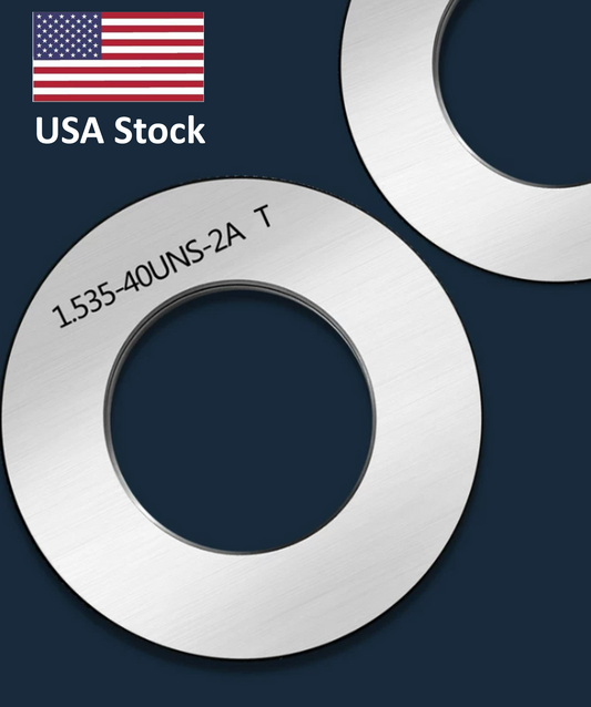 Optical Thread Ring Gauge 0.535-40 (SM0.5) to 2.035-40 (SM2)