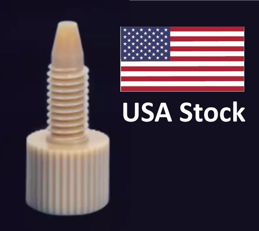 Pack of 10 Fittings for HPLC PEEK finger-tight Fitting 1/16''