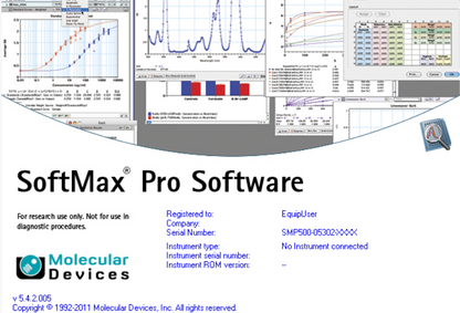 Non OEM laptop with Softmax Pro 5 Licensed