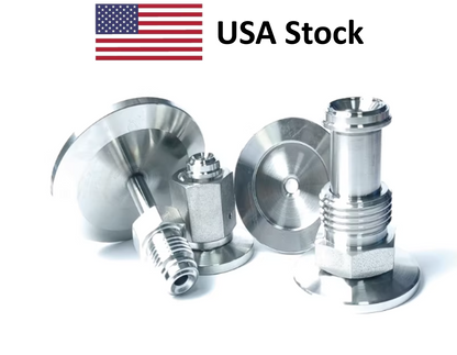KF16 KF25 KF40 Flange to VCR 1/4 1/2 Male Female Adapter