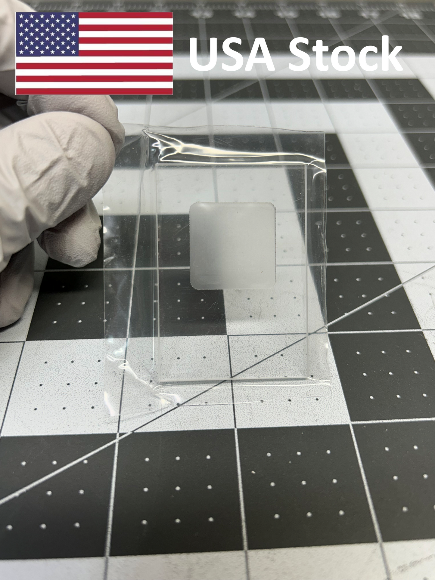 Powder XRD Slide Sample Holder for Bruker Rigaku Optical glass Round Square