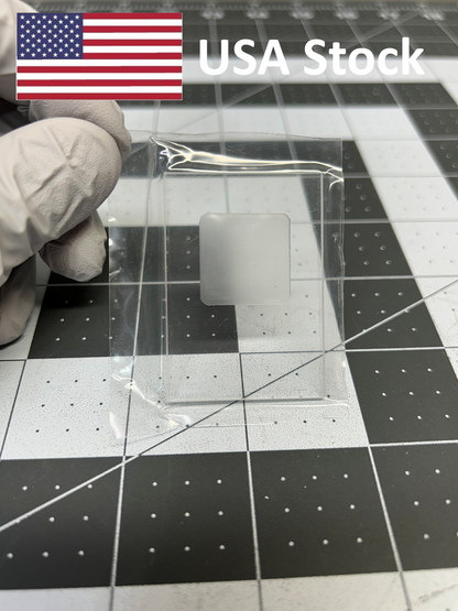 Powder XRD Slide Sample Holder for Bruker Rigaku Optical glass Round Square