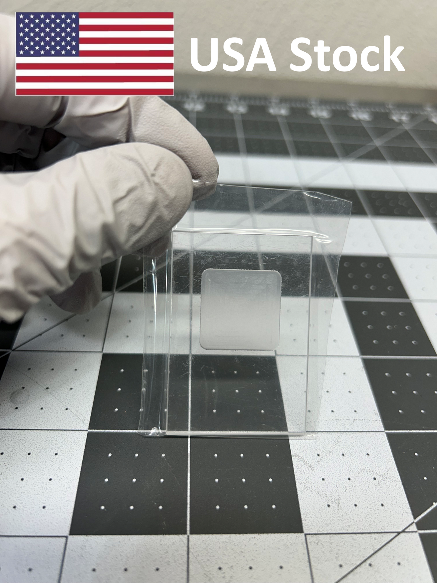 Powder XRD Slide Sample Holder for Bruker Rigaku Optical glass Round Square