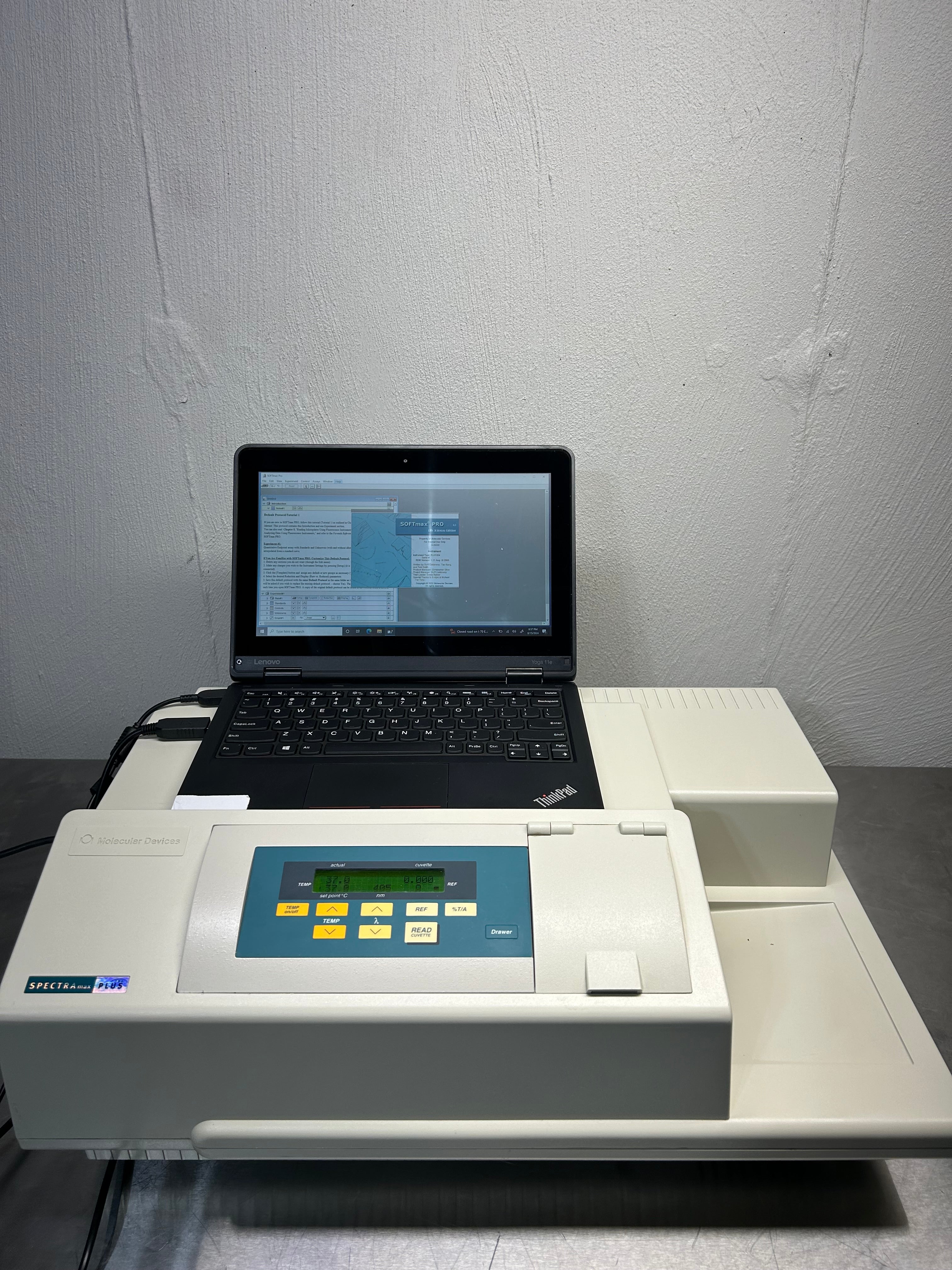 Molecular Devices Spectramax Plus 384 w/ softmax Pro – Alternative Lab ...