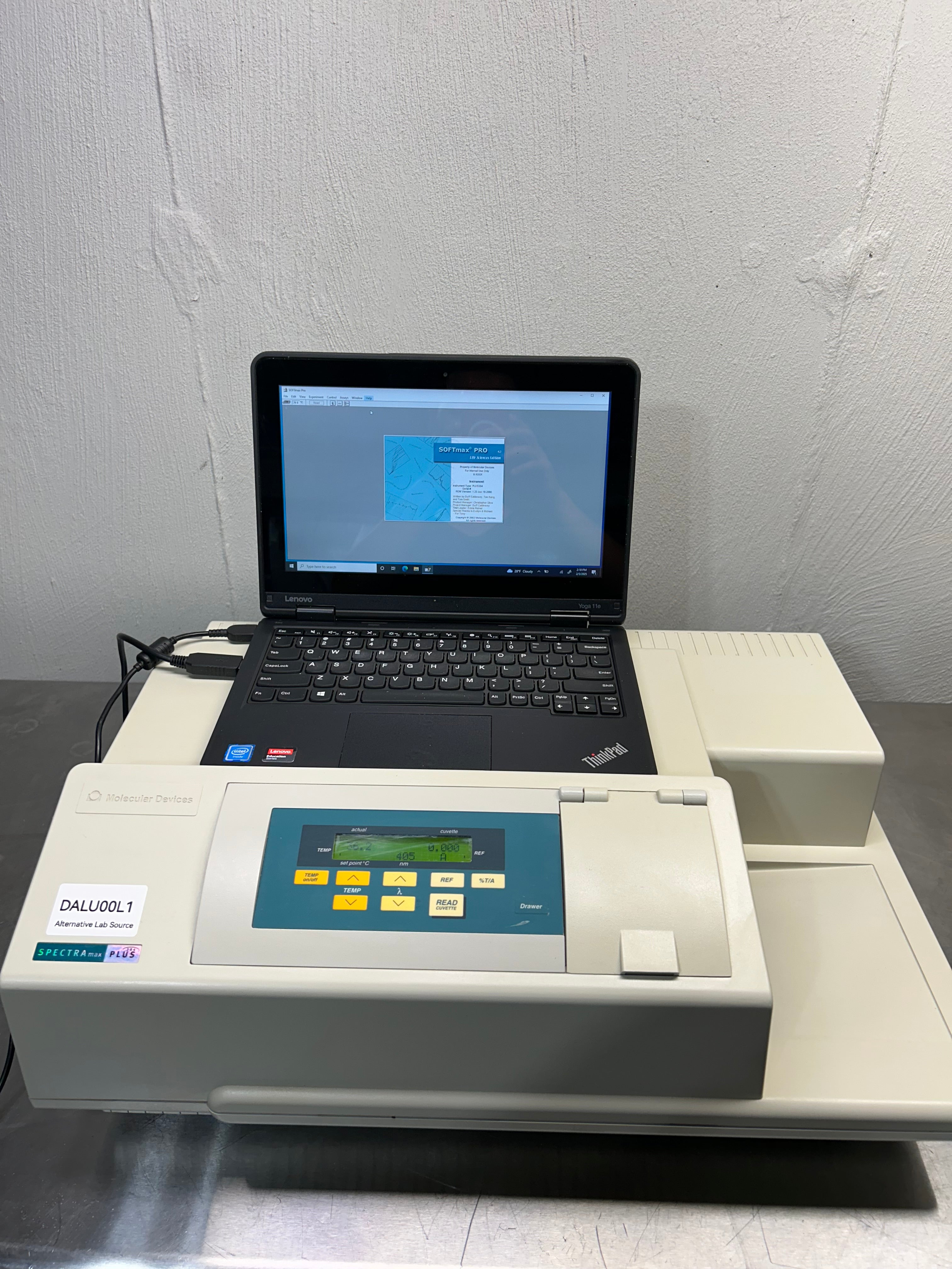 Molecular Devices Spectramax Plus 384 w/ softmax Pro – Alternative Lab ...