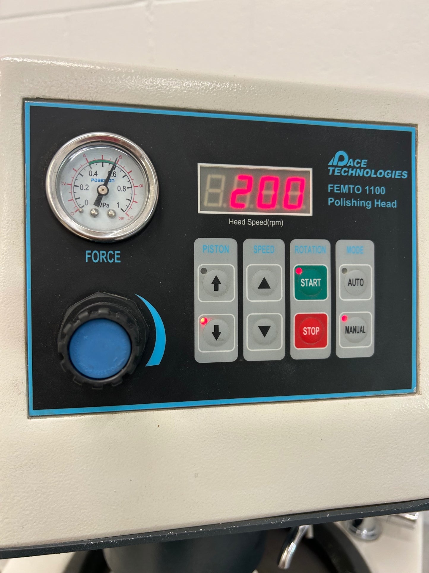 Pace Technologies Nano 1000T Polisher with Femto 1100 Polishing Head 10 inch