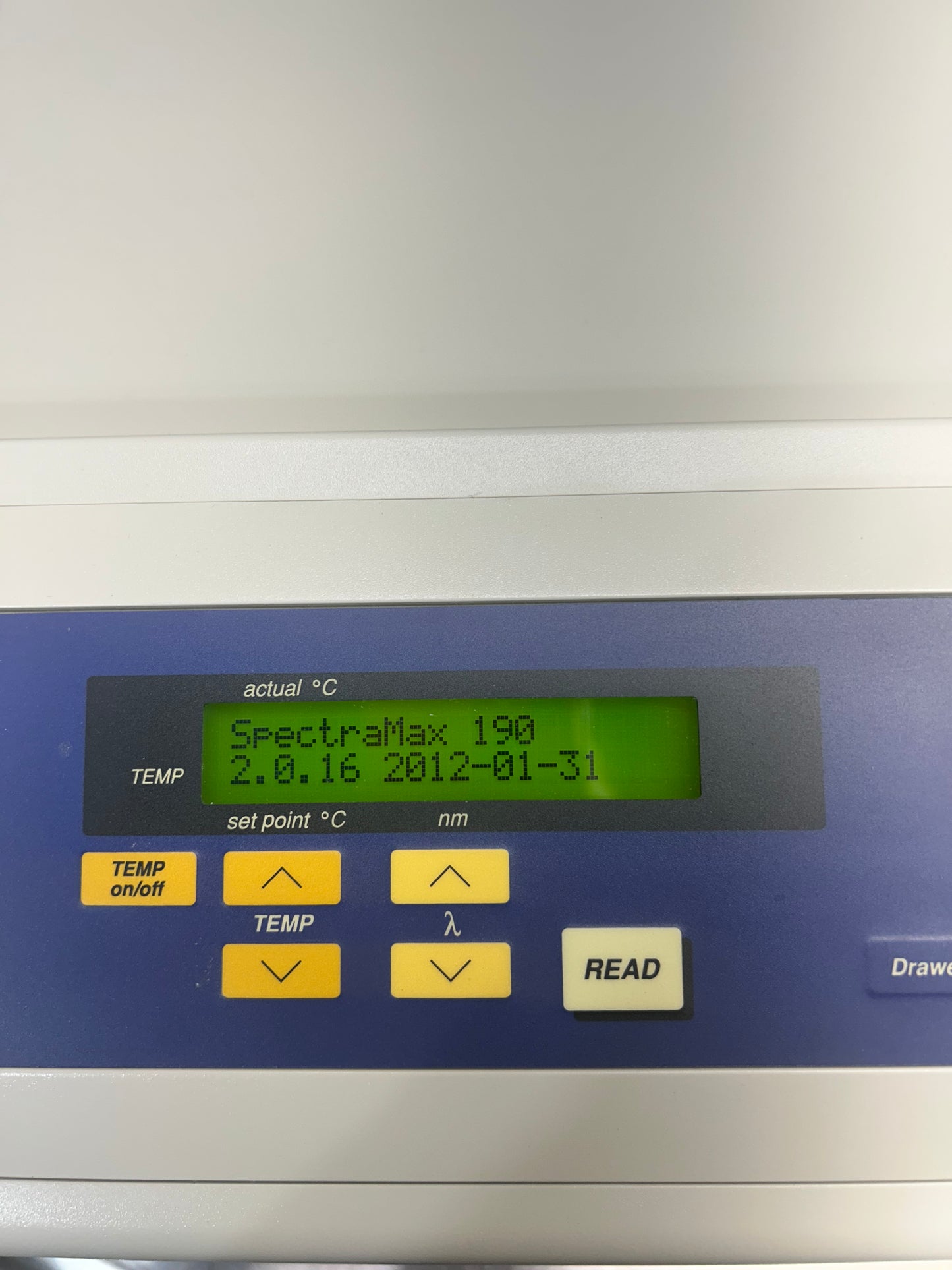 Molecular Devices SpectraMax 190 Microplate Reader w/ Softmax Pro See Validation Report