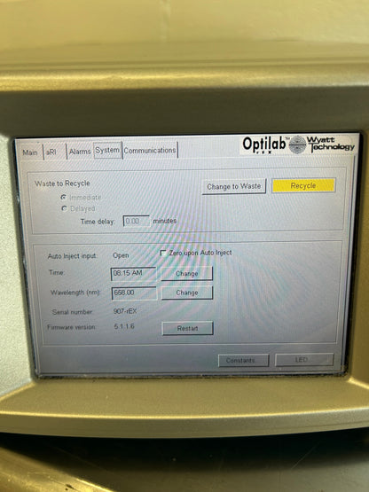 Wyatt Technology WREX-13 Differential Refractive Index Detector Unit 1