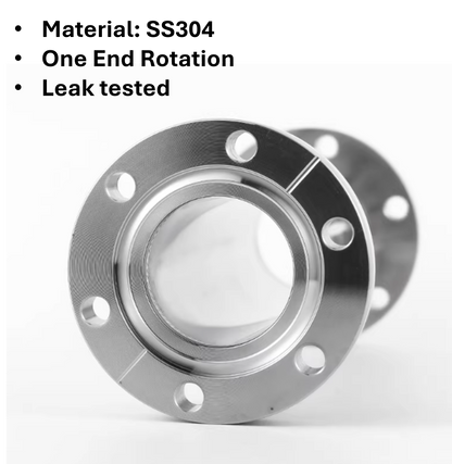 CF16 CF35 CF63 Flange Full Nipple One Rotatable