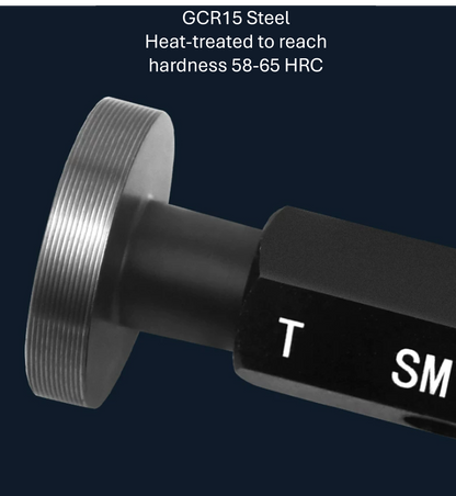 Optical Thread Plug Gauge Plug Gauge 0.535-40 (SM0.5) to 2.035-40 (SM2)