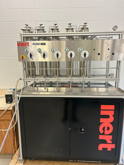 Inert PureSolv MD7 Solvent Purification System 5 Channels Regenerated