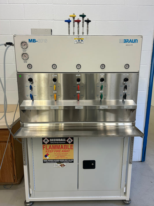 Refurbished MBraun SPS 5 Solvent Purification System DOM 2022
