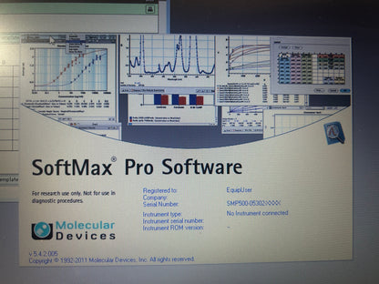 Molecular Devices Spectramax Plus 384 w/ softmax Pro