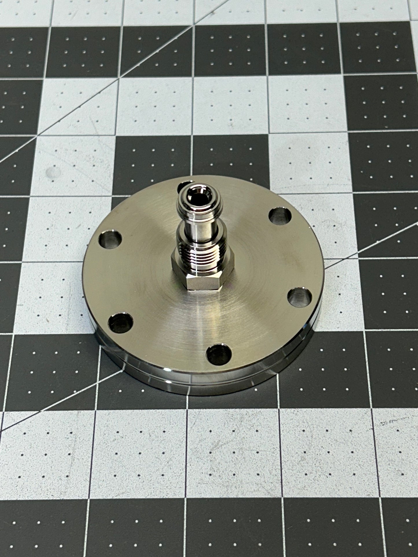 Conflat CF35 CF16 to 1/4 VCR Vacuum Adapter Male and Female