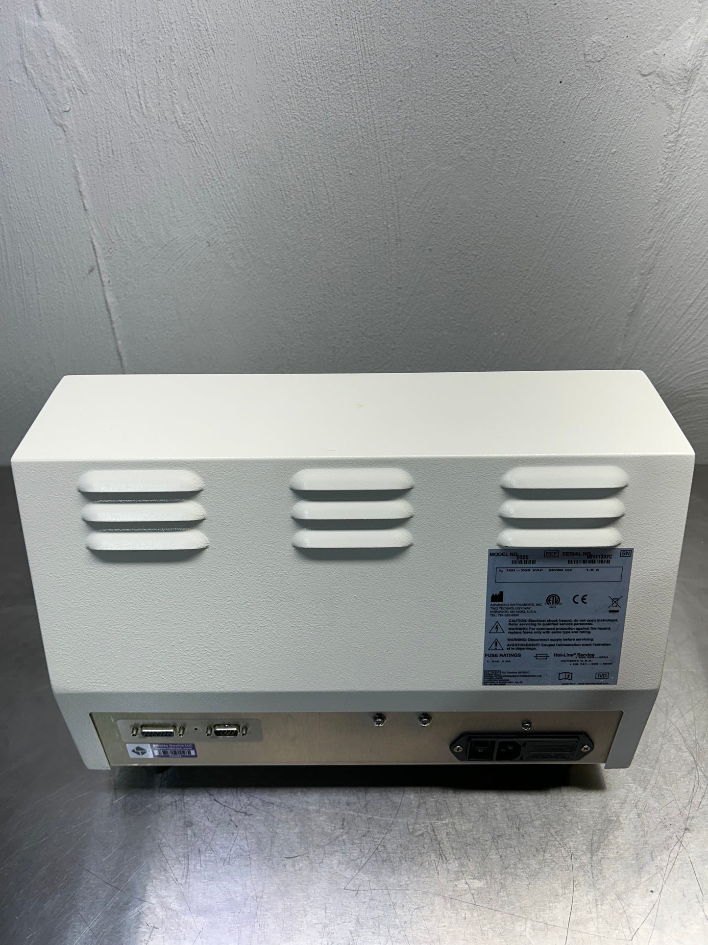 Advanced Instruments Osmometer Model 2020