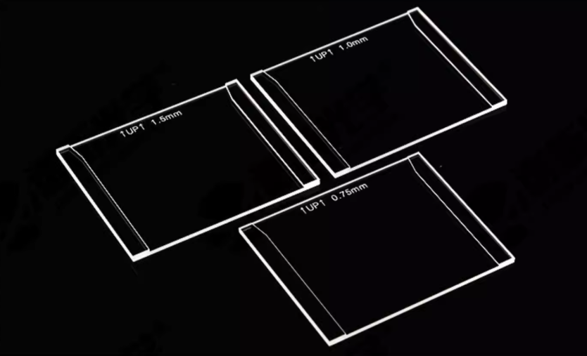 Electrophoresis Glass Spacer Plate and Short Plate 5 Slides